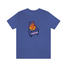 Load image into Gallery viewer, My golf game is a dumpster fire T-shirt