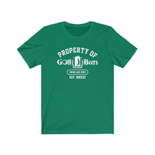 Load image into Gallery viewer, Property of Golf Beers T-Shirt
