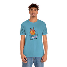 Load image into Gallery viewer, My golf game is a dumpster fire T-shirt