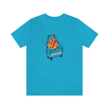 Load image into Gallery viewer, My golf game is a dumpster fire T-shirt