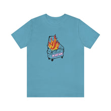 Load image into Gallery viewer, My golf game is a dumpster fire T-shirt