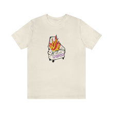 Load image into Gallery viewer, My golf game is a dumpster fire T-shirt