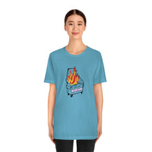 Load image into Gallery viewer, My golf game is a dumpster fire T-shirt
