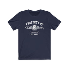 Load image into Gallery viewer, Property of Golf Beers T-Shirt
