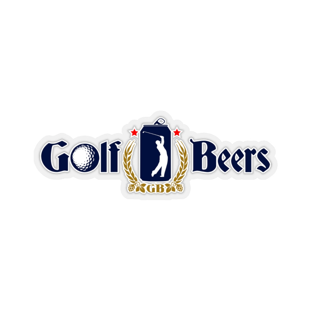 Golf beer stickers