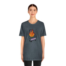 Load image into Gallery viewer, My golf game is a dumpster fire T-shirt
